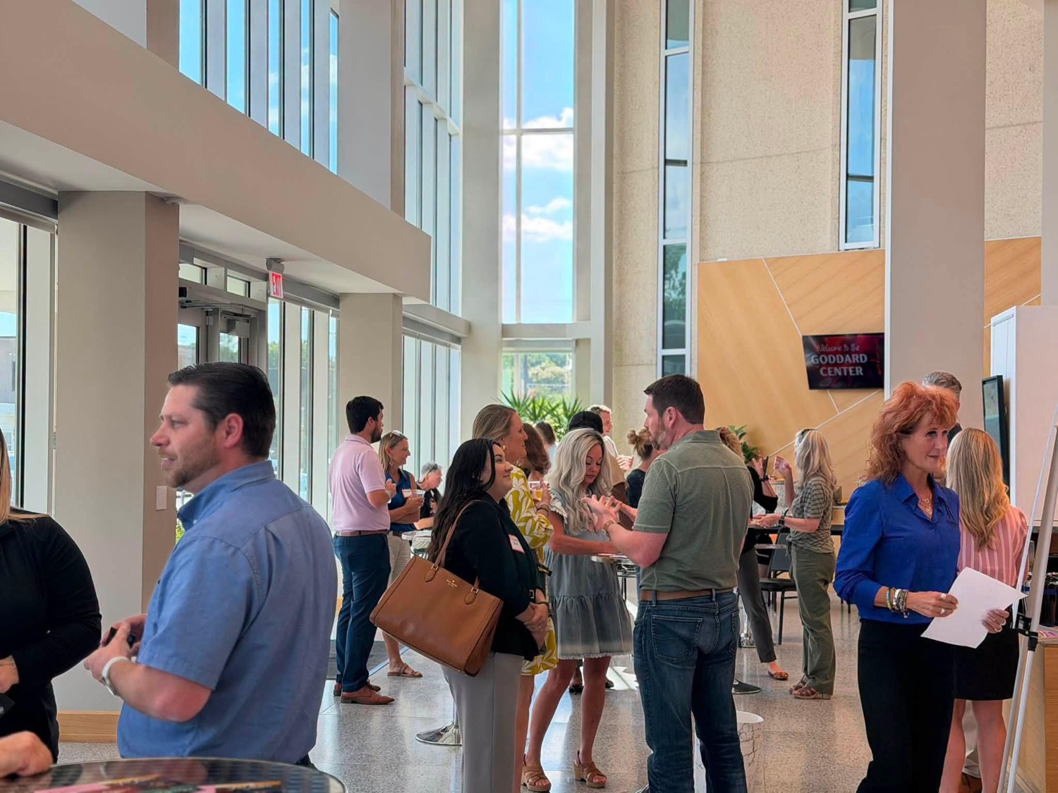Members networking at a Business After Hours event